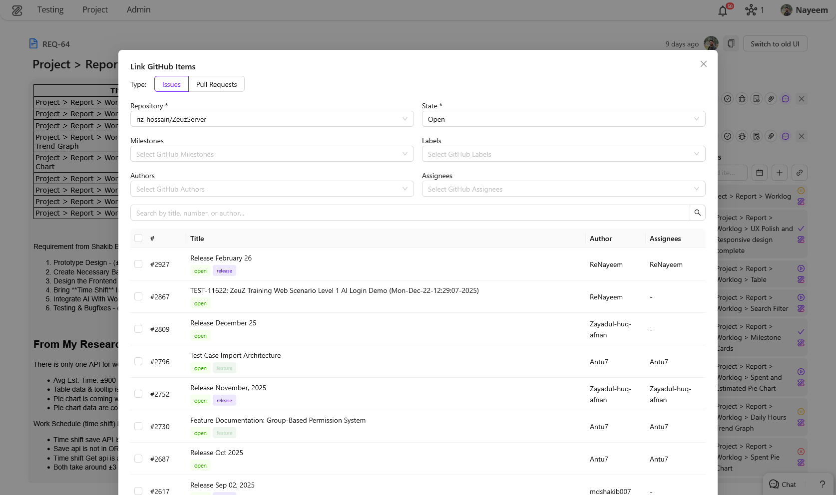 External Link Support
